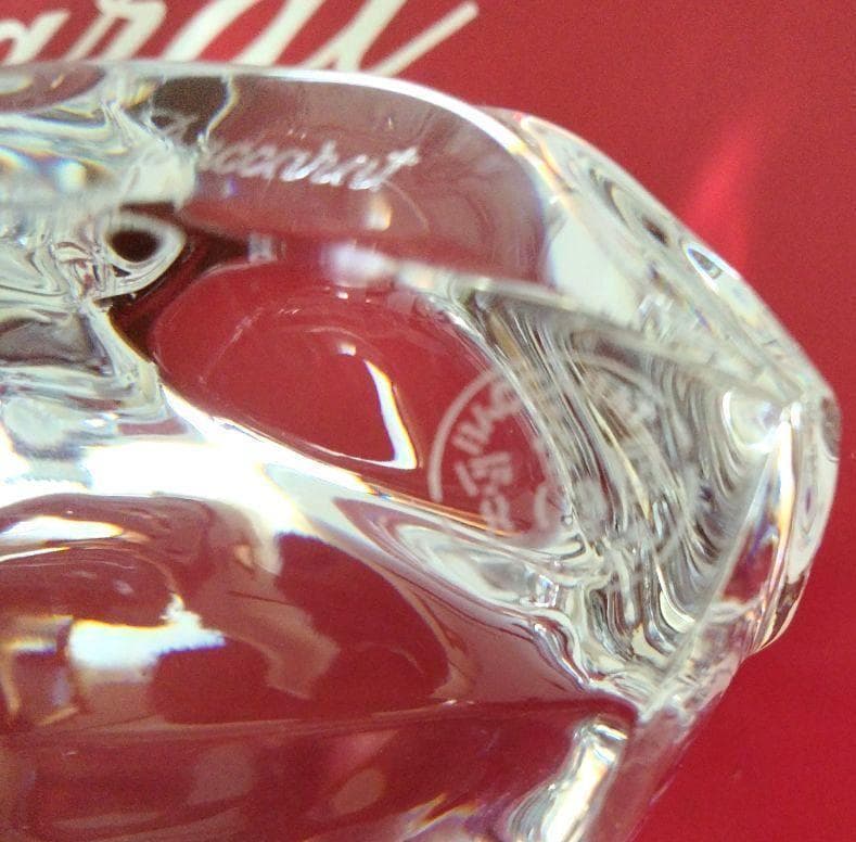 【新品】バカラ　牛　ウシ　丑年　オブジェ　置物