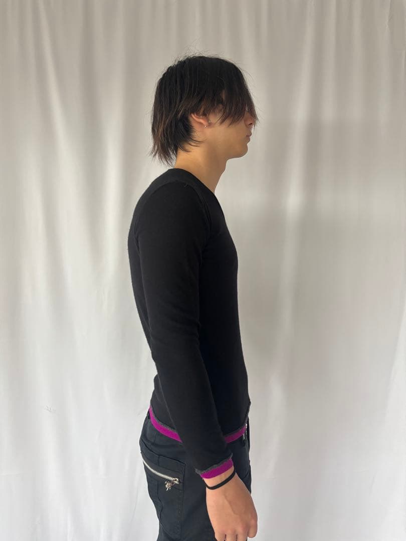 トップス PPFM Star Stitch V-Neck Knit