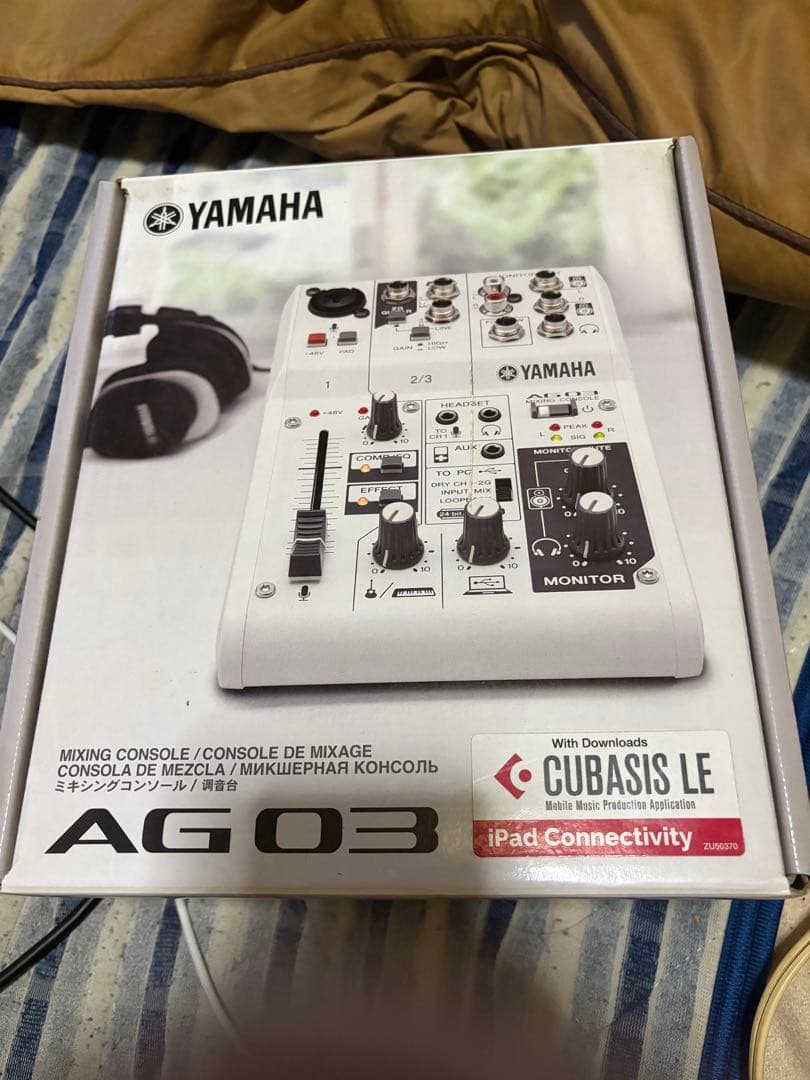 YAMAHA AG03 ミキシングコンソール