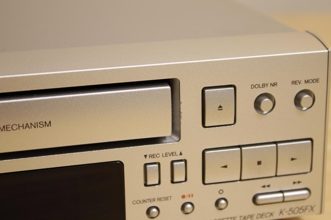 【ONKYO】オンキョー K-505FX カセットデッキ INTEC 205