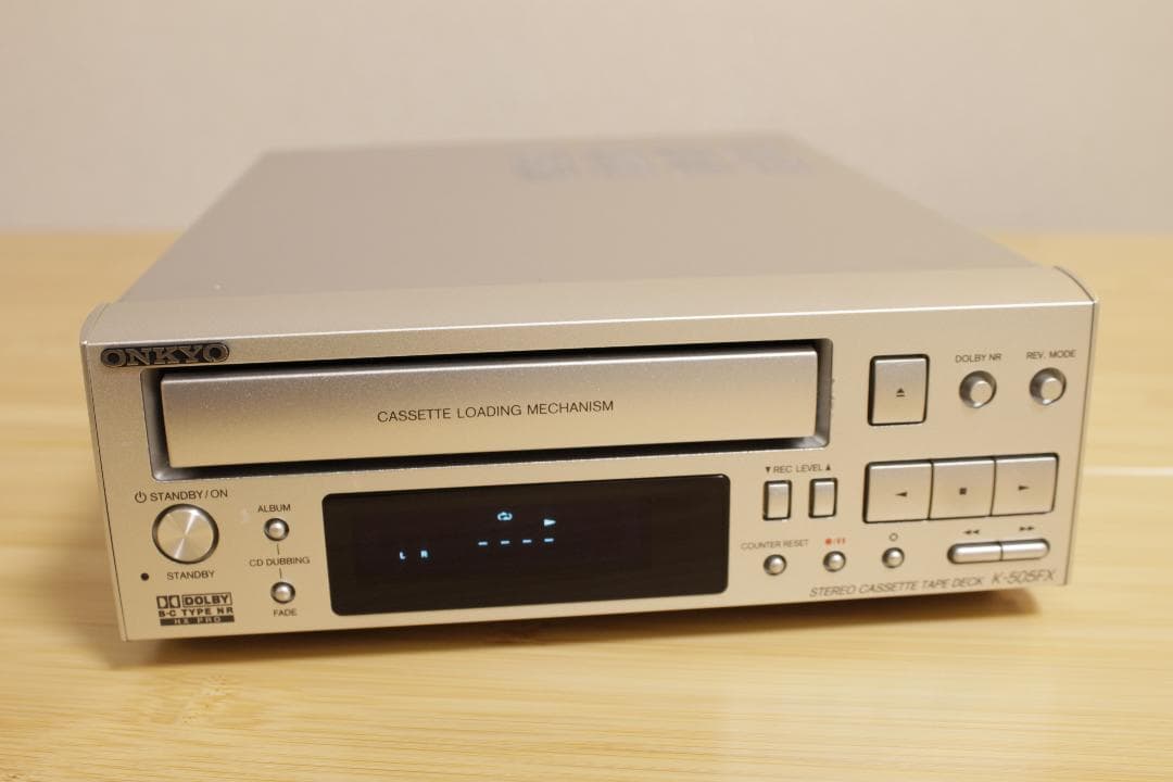 【ONKYO】オンキョー K-505FX カセットデッキ INTEC 205
