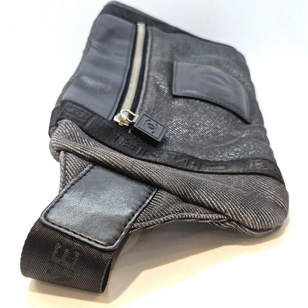 シャネル ココマーク スポーツライン ボディバッグ ウエストバッグ