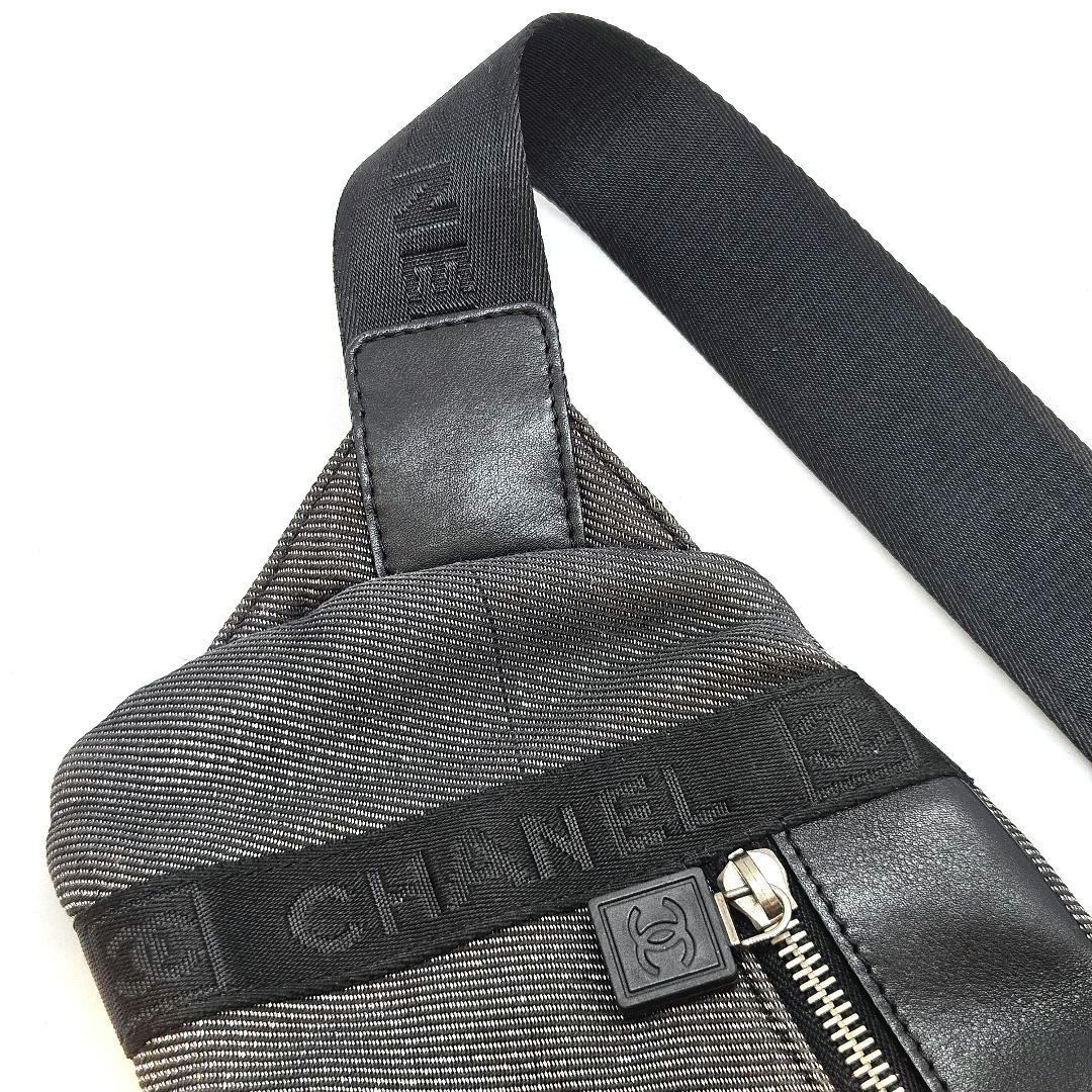 シャネル ココマーク スポーツライン ボディバッグ ウエストバッグ