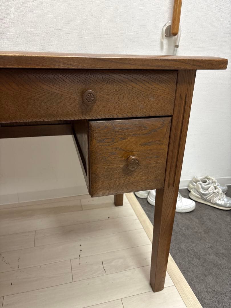 山室家具 ESPOIR エスポアール 学習机 書斎机 楢無垢材