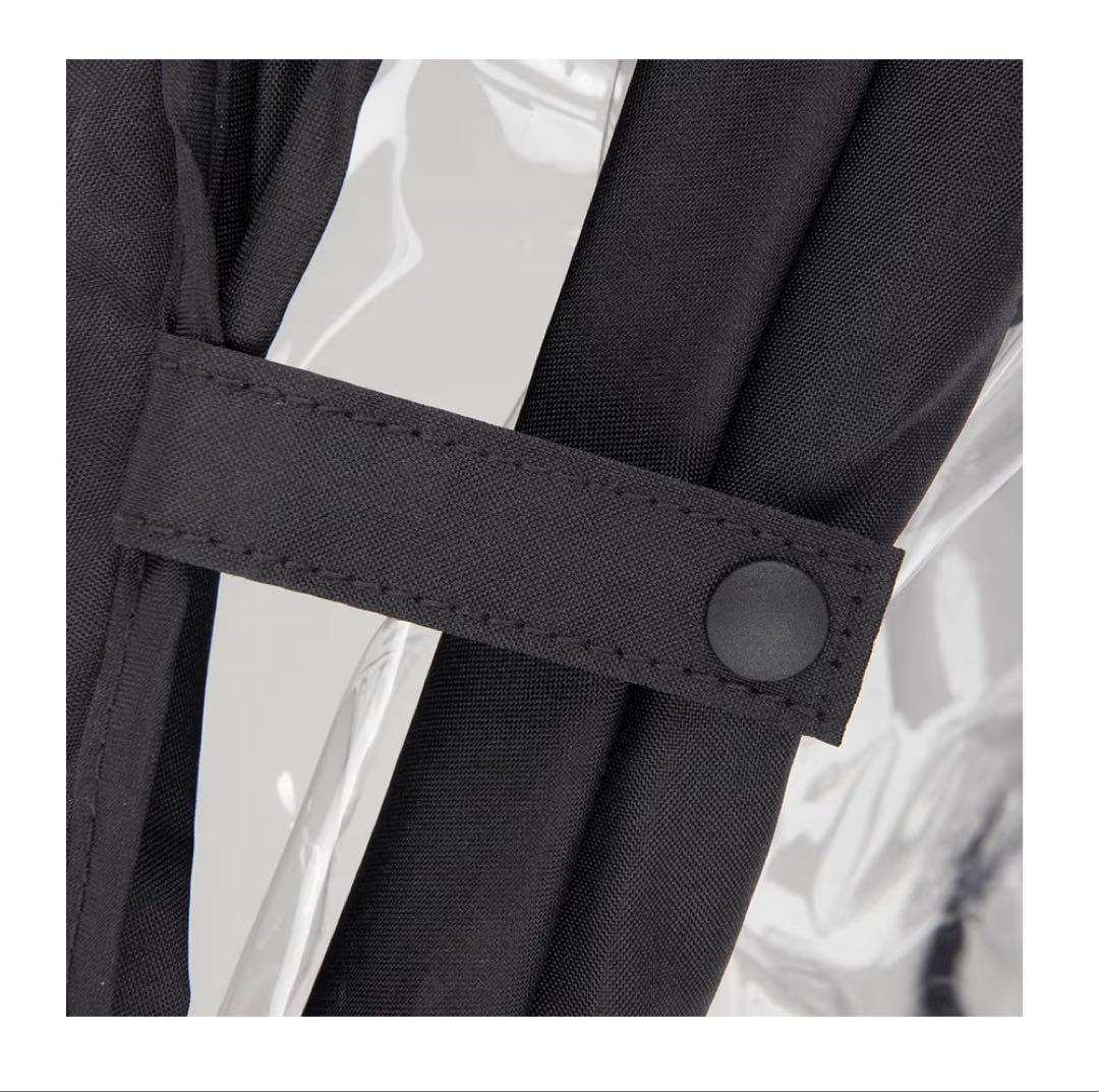 《フクさん専用》YAMAHAチャイルドシートレインカバーブラックYRCR-010