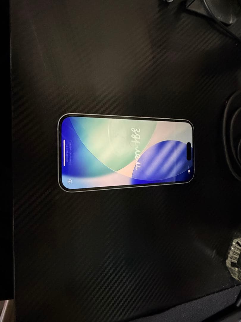 【美品】Apple iPhone 15 ブルー 128GB