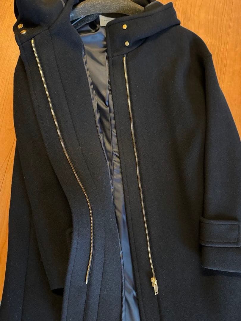 グリーンレーベルリラクシング コート　身長低め体型普通の方用サイズウールフード