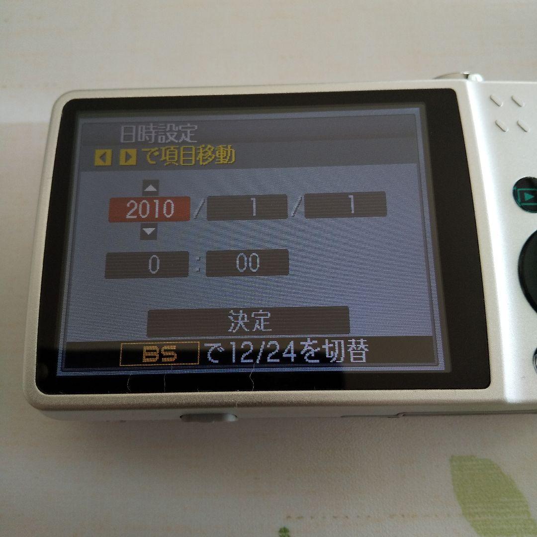 【動作良好】CASIO EXILIM EX-Z550 シルバー SDカード付き