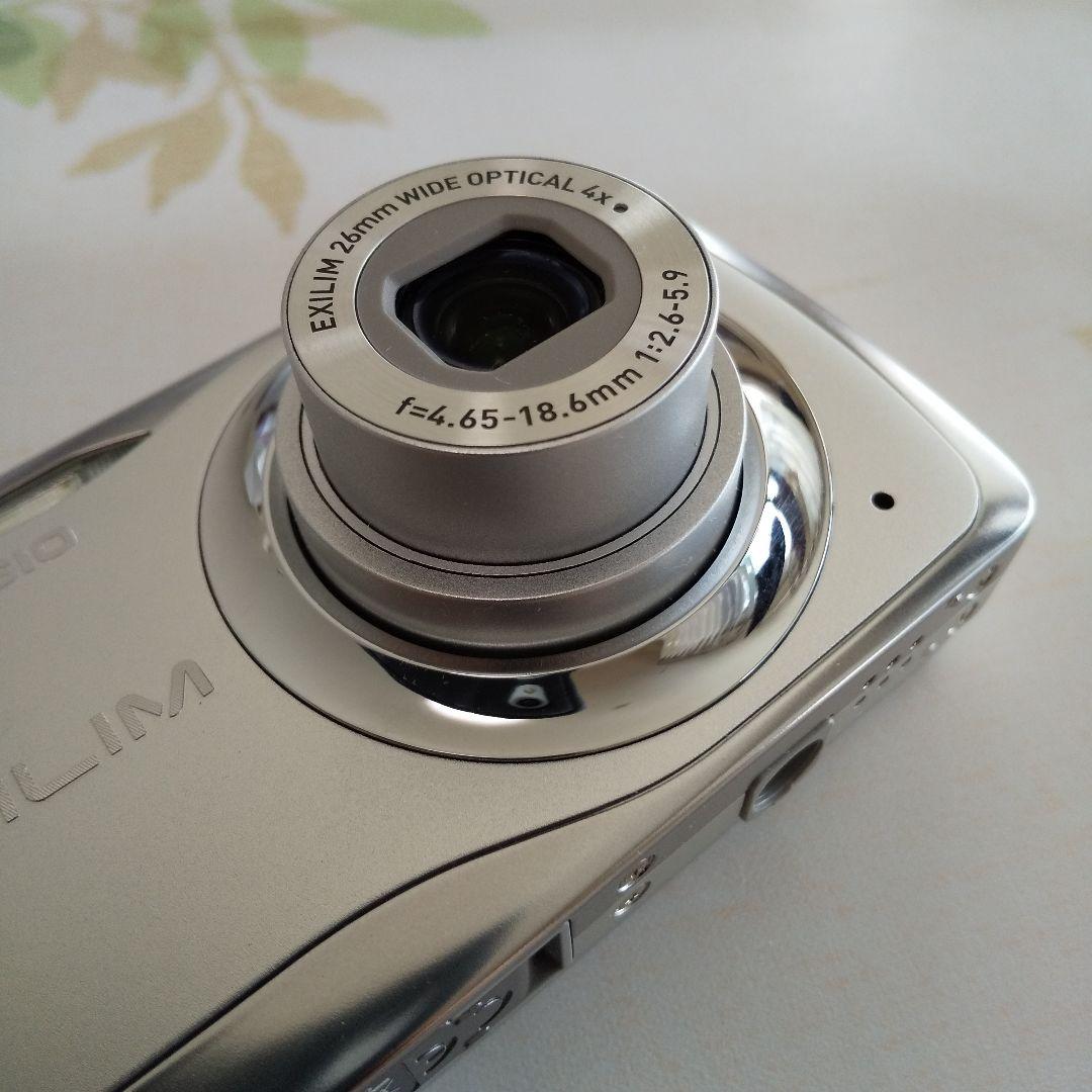 【動作良好】CASIO EXILIM EX-Z550 シルバー SDカード付き