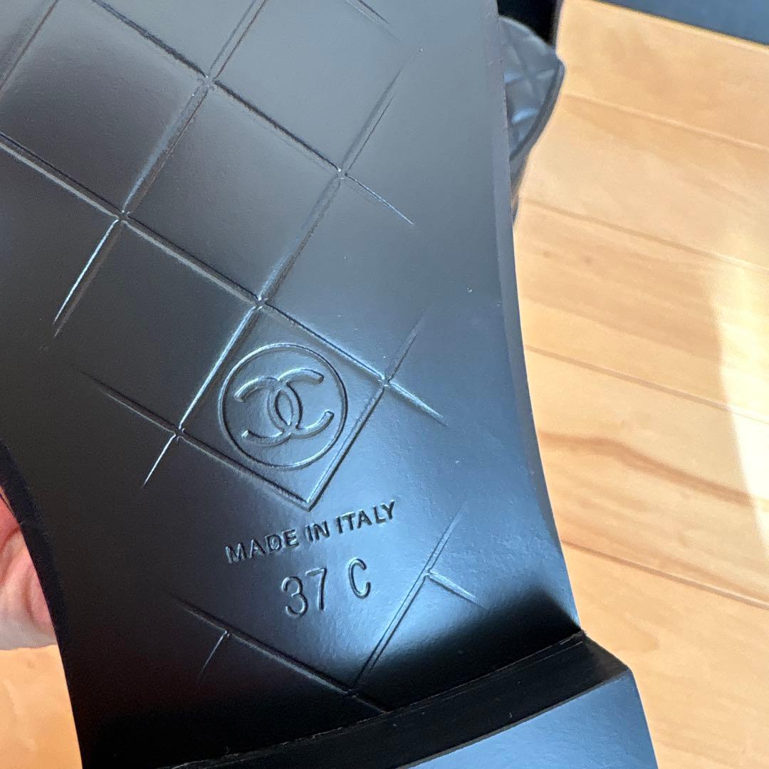 シャネル ココマーク ターンロック ローファー