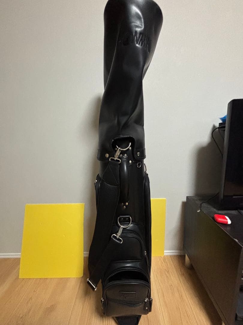 本間ゴルフ　ゴルフバッグ　キャディバッグ 合成皮革