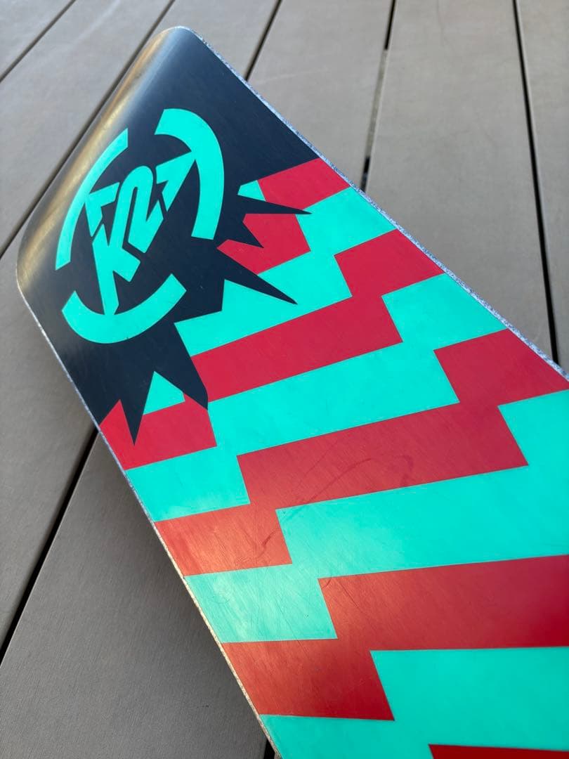 【2点セット】K2 MINITurbo 110 スノーボード セット WAX済み