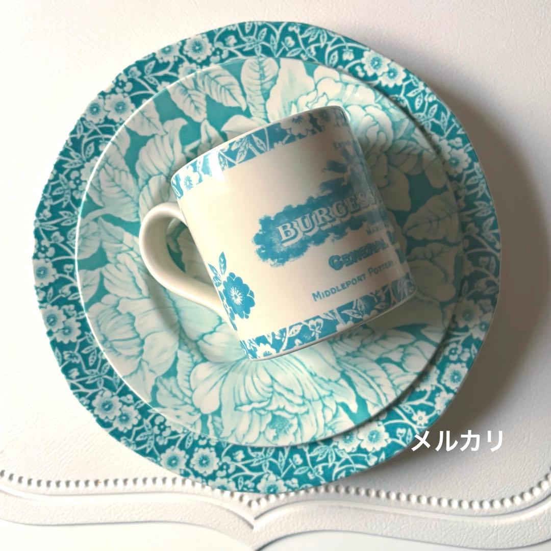 バーレイ プレート マグカップ　オーデニール　フォートナム&メイソン　プレート