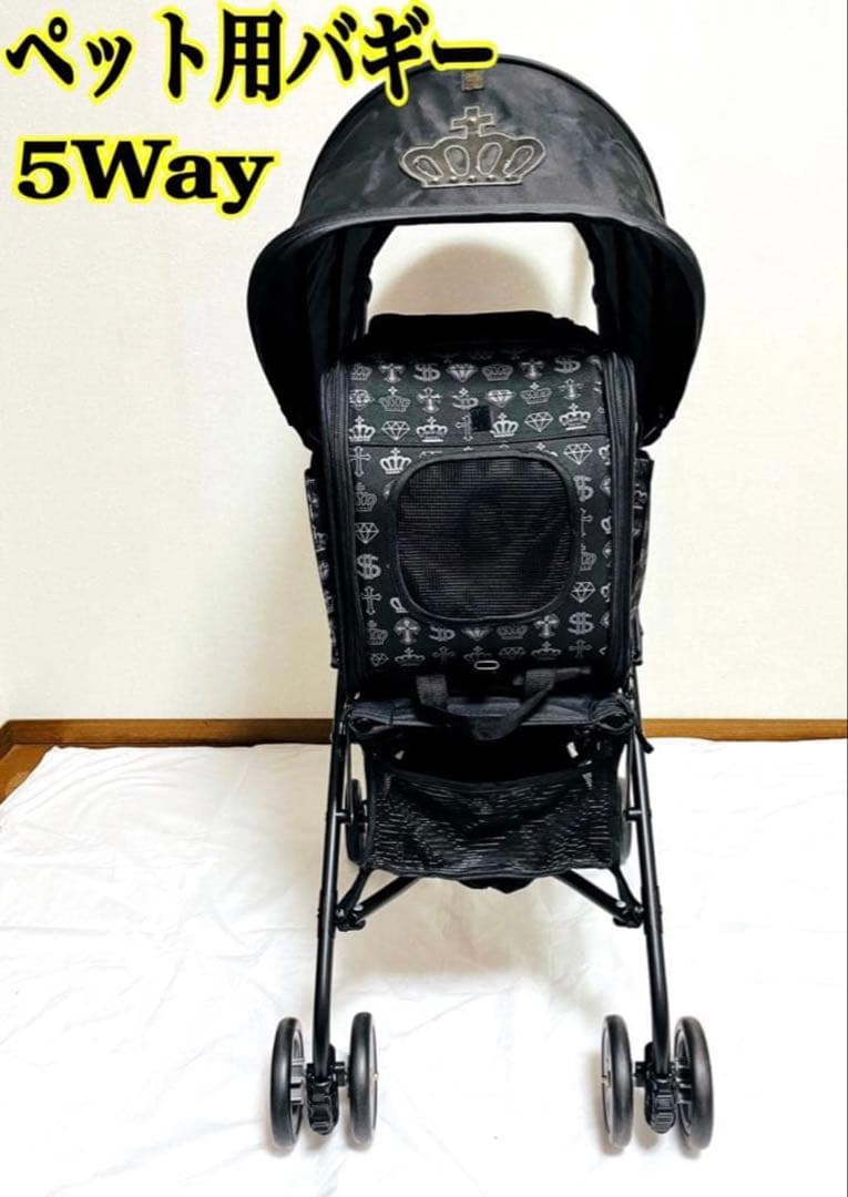 ペットパラダイス 王冠　キャリーケース　バギー　カート　フィールドグライド分離式