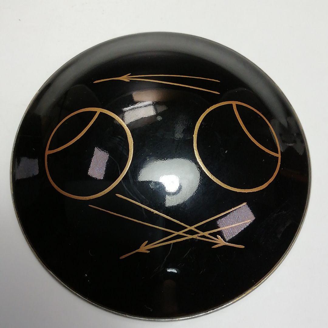 Ｓ６９０　香合　『蒔絵塗香合』『岡本陽斎作』　共箱　茶道具