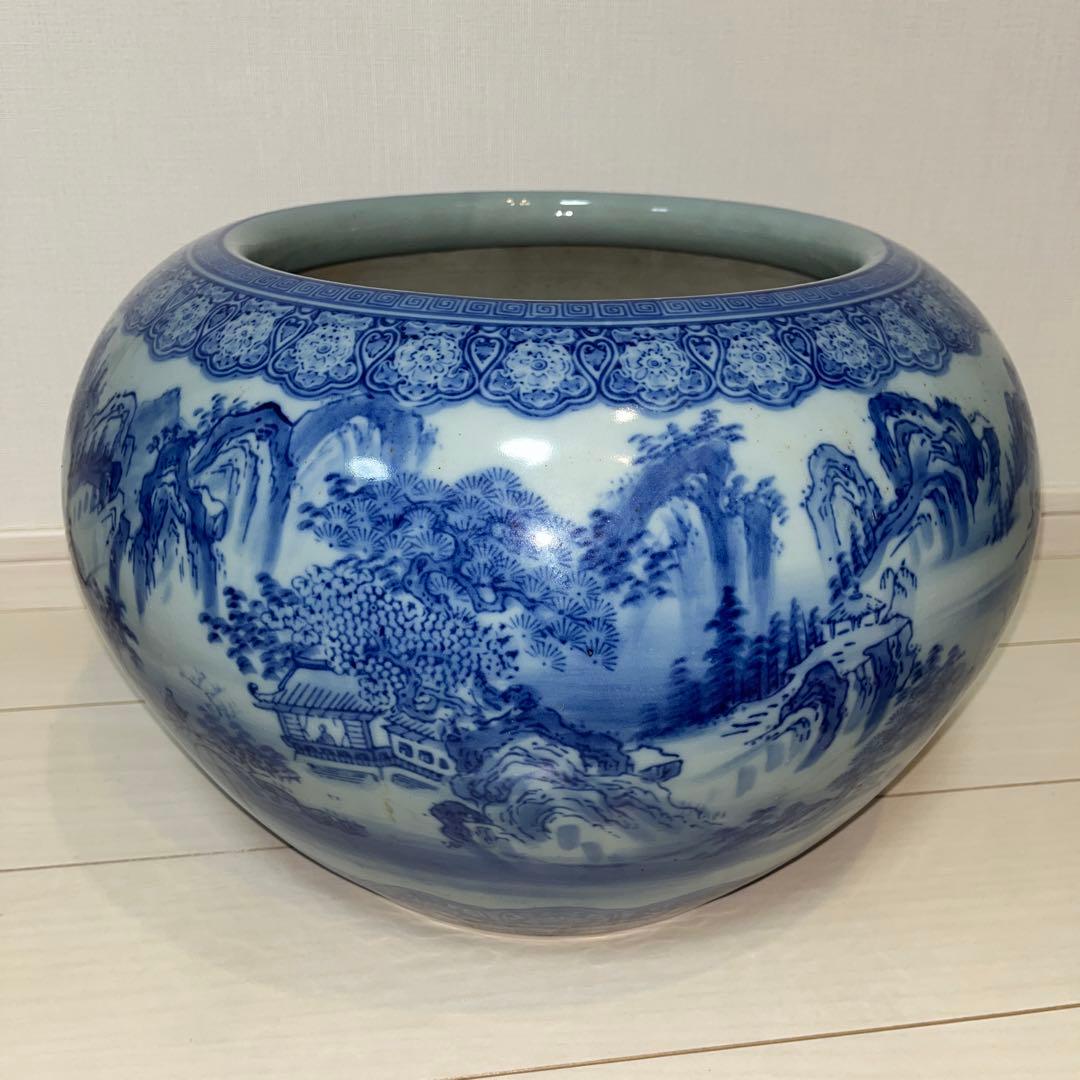 有田焼火鉢 骨董品　アンティーク