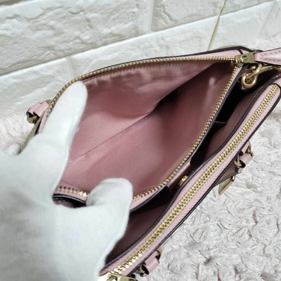 COACH コーチ シグネチャー 2way ショルダーハンドバッグ 美品