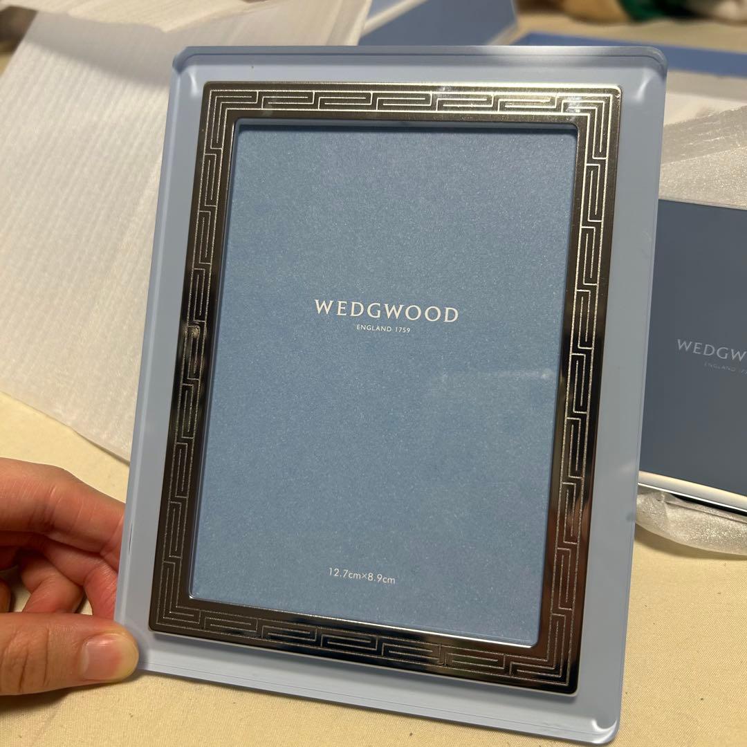 ウェッジウッド　フォトフレーム・時計　箱あり・保証書あり