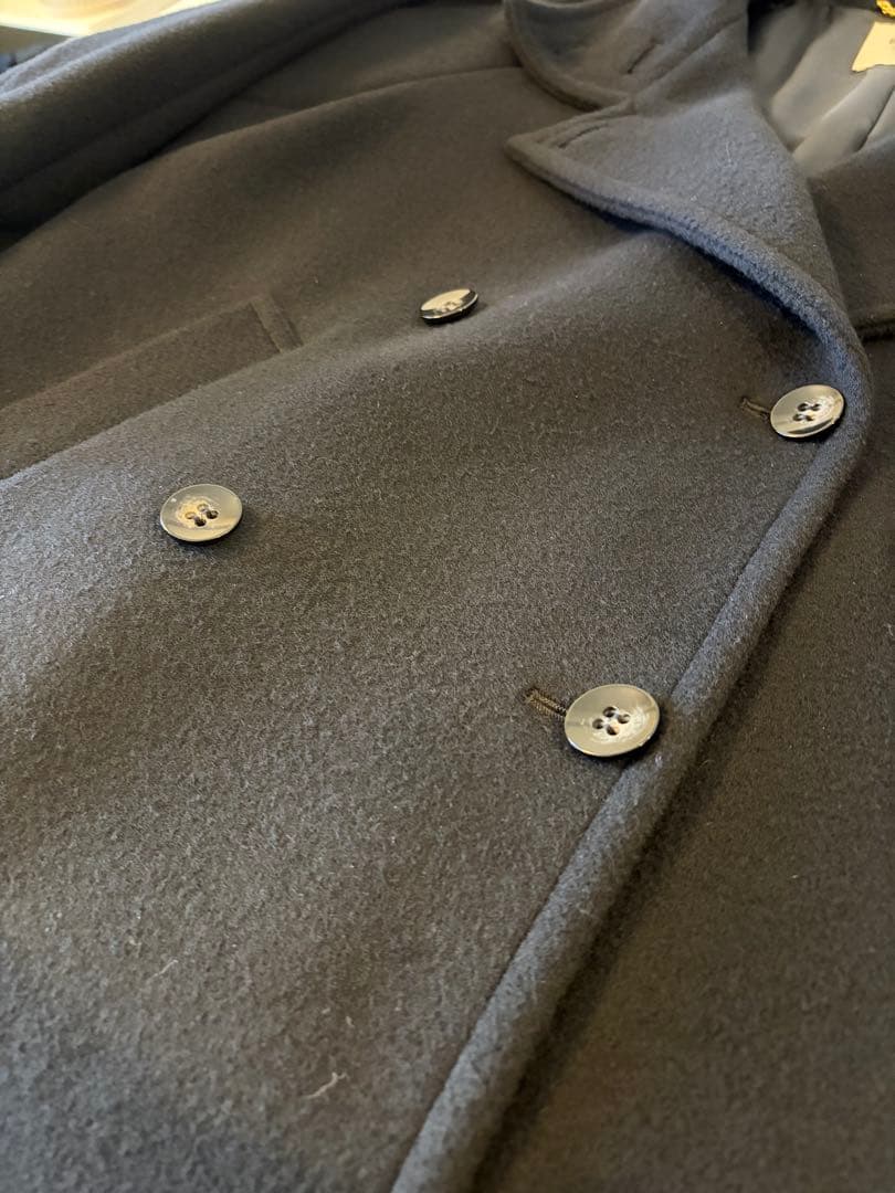 【2024AW】L'ESSAGE スーパー140スタンドショートコート