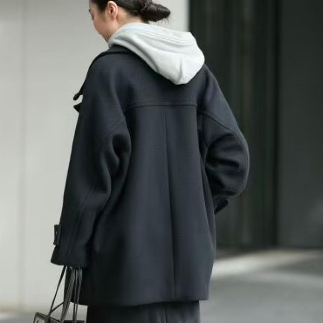 【2024AW】L'ESSAGE スーパー140スタンドショートコート