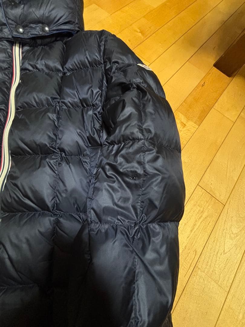 モンクレール　LEFRANC GIUBBOTTO ルフラン　ブラックネイビー