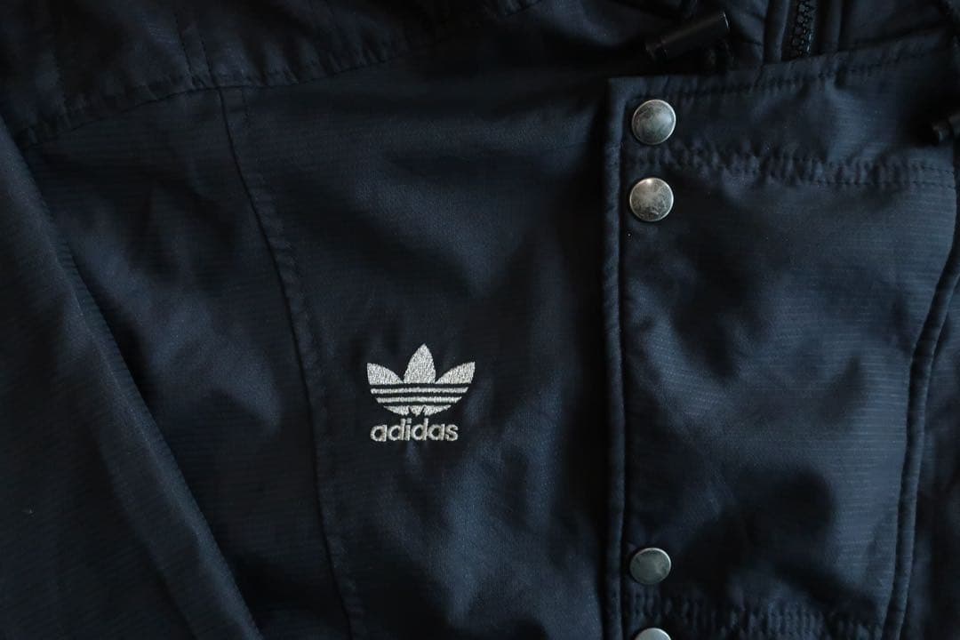 90s adidas デサント製 中綿ジャケットトレフォイル オールドアディダス