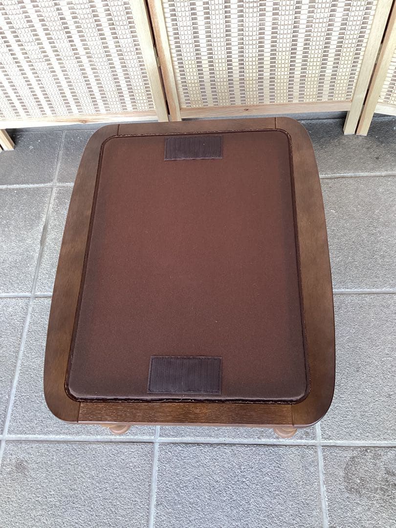 飛騨家具　キツツキマーク　穂高シリーズ　オットマン　スツール