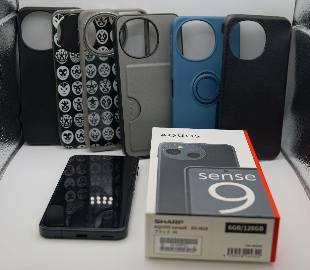 AQUOS sense9 SH-M29 6GB 128GB ブラック 黒