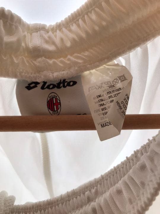 正規品 lotto ACミラン「10」サビチェビッチLユニフォームパンツ上下2点