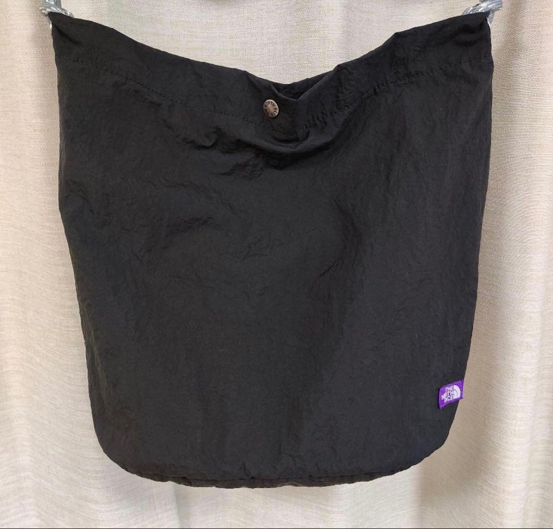 ノースフェイスパープルレーベル ラウンジリユーザブルバッグ 黒　NN7106N
