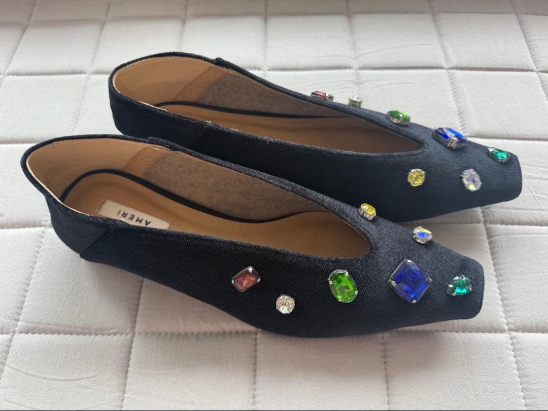 Ameri VINTAGE アメリ UND BIJOU FLAT PUMPS M