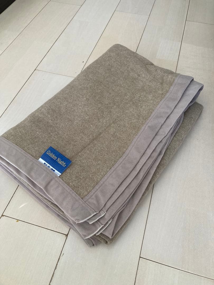 東京西川　カシミヤ100%毛布　日本製