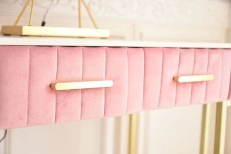 プリンセス家具｜プチロココ プリンセスドレッサー（スツール付き）
