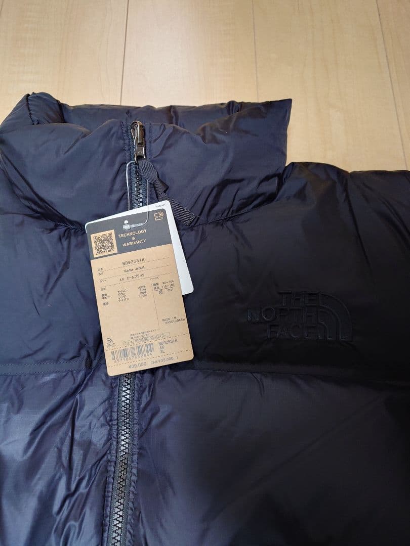 未使用☆ノースフェイス☆限定ヌプシジャケット XL ダウンジャケット