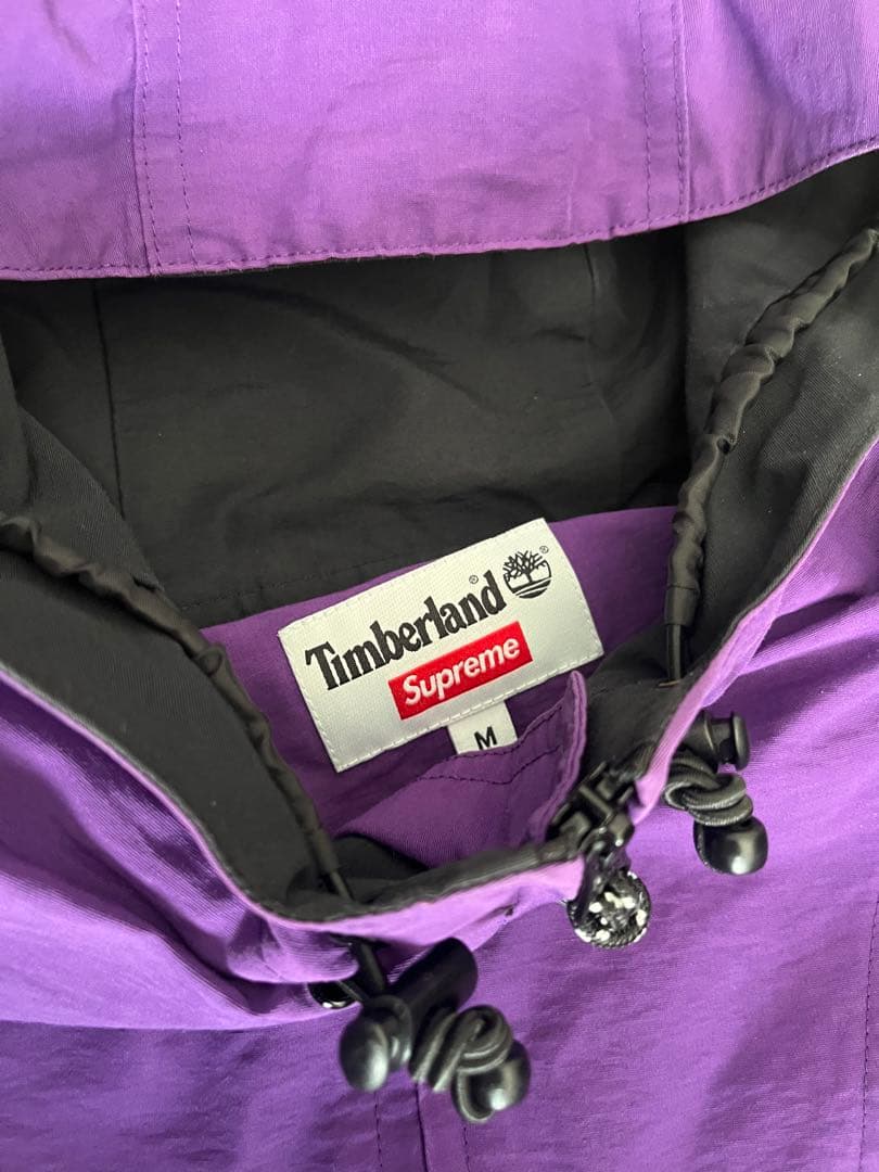 Supreme×Timberlandアノラックセットアップ キャップ パープル