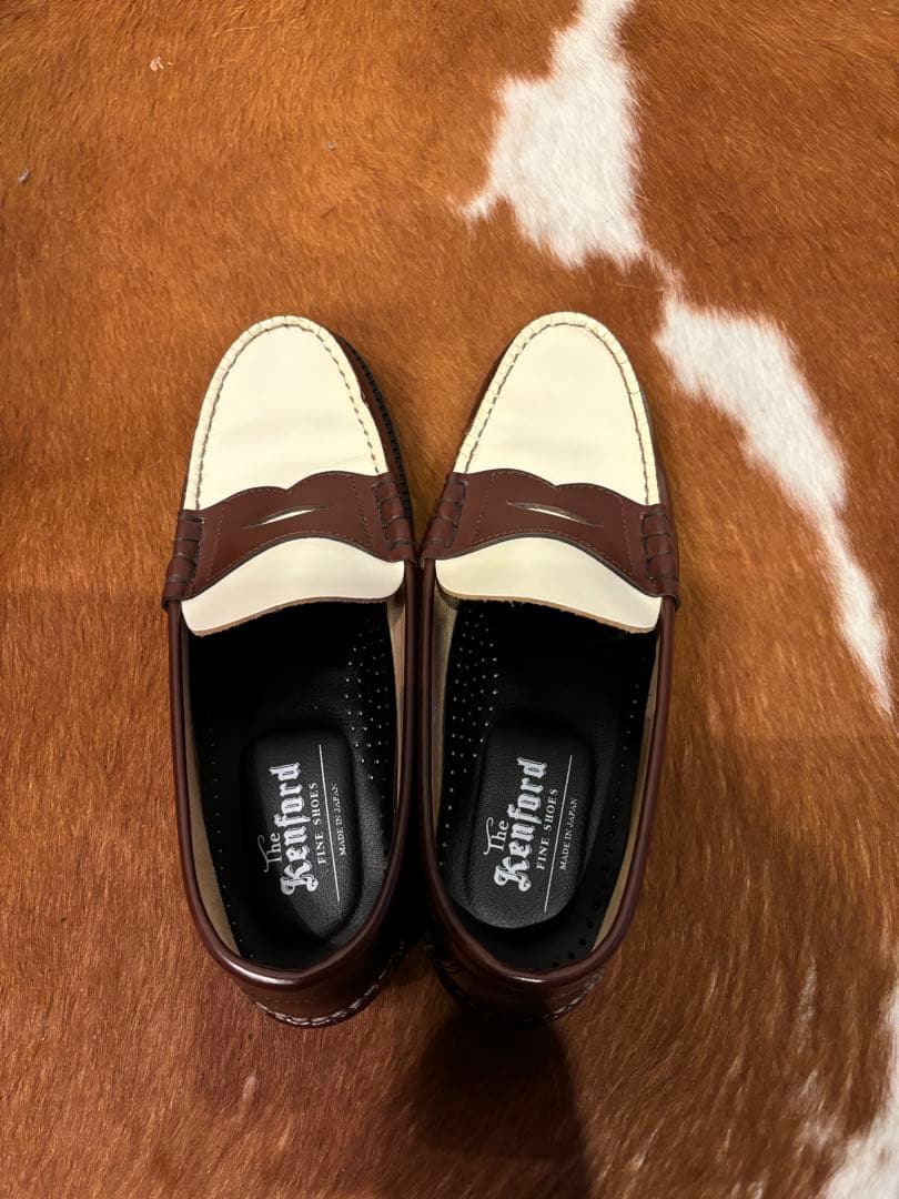The Kenford Fineshoes ケンフォード ブラウン/ホワイト