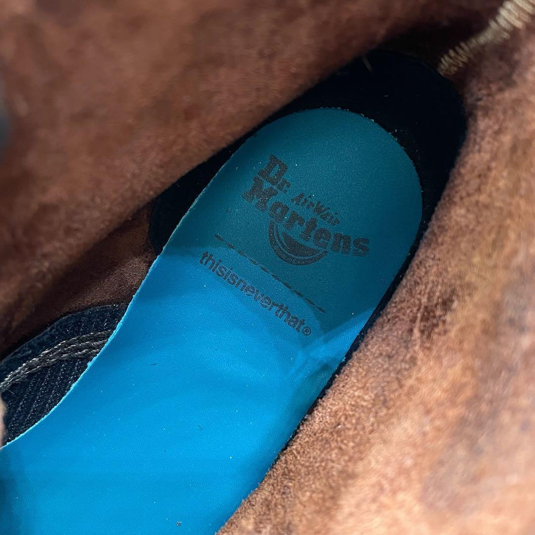 《超美品》ディスイズネバーザット ドクターマーチン 1460 8ホール ブーツ