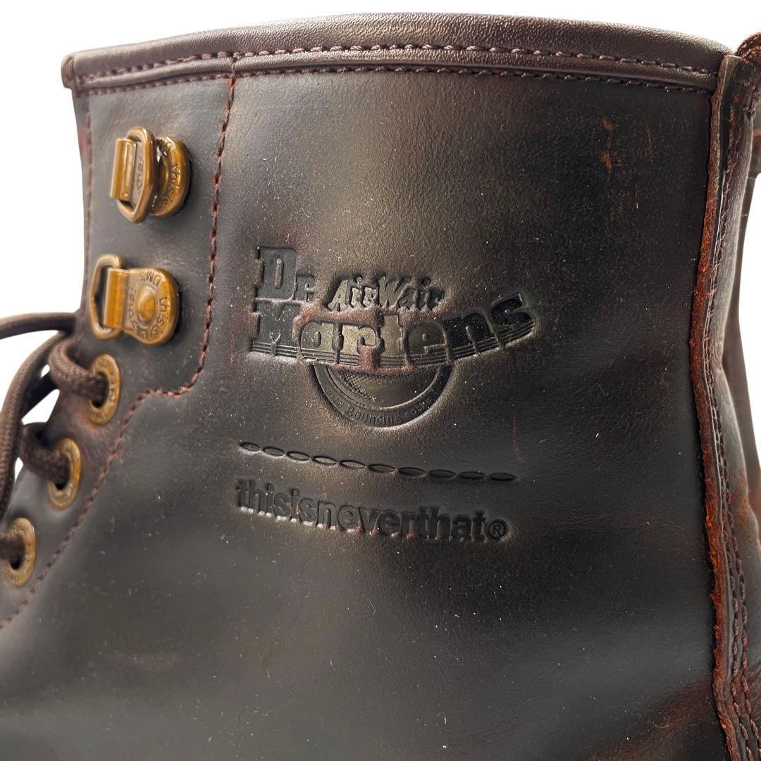 《超美品》ディスイズネバーザット ドクターマーチン 1460 8ホール ブーツ