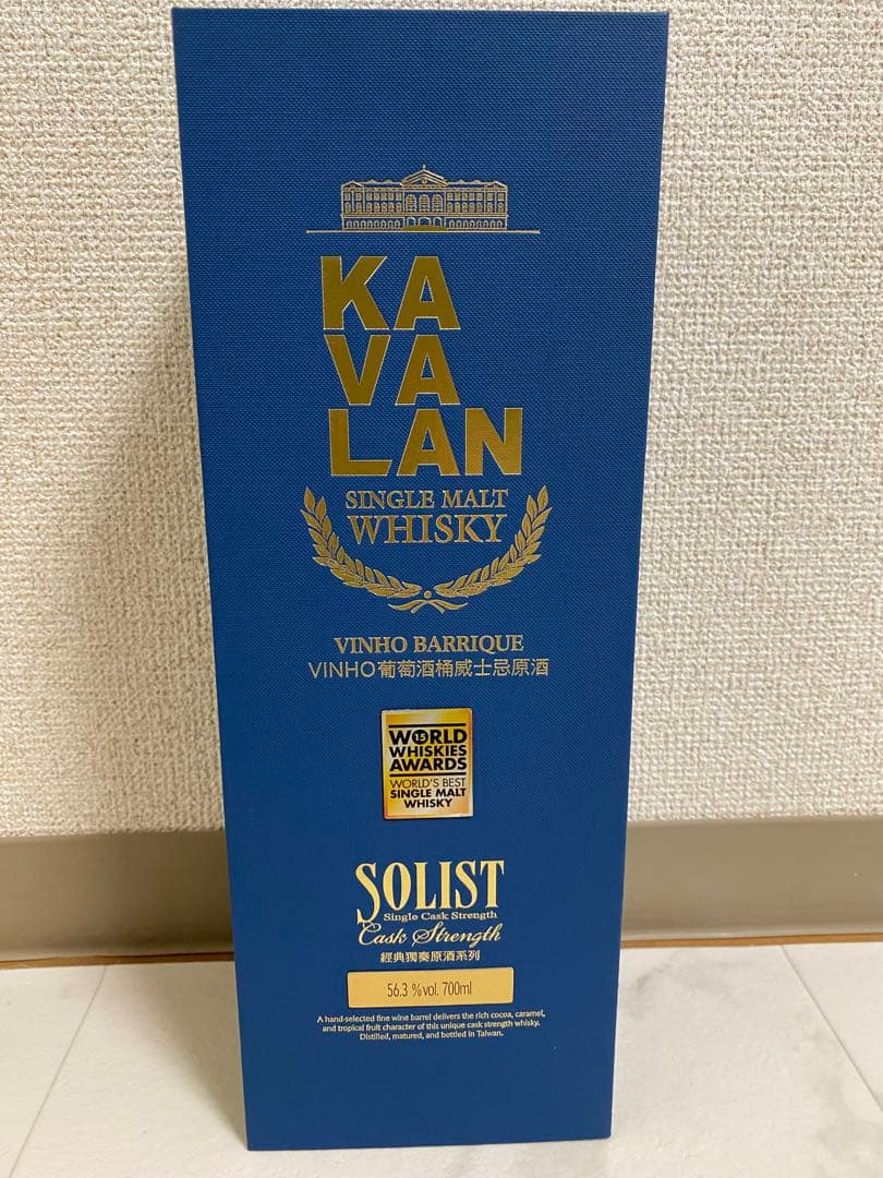 ウイスキー KAVALAN VINHO BARIQUE SOLIST 700ml 56%