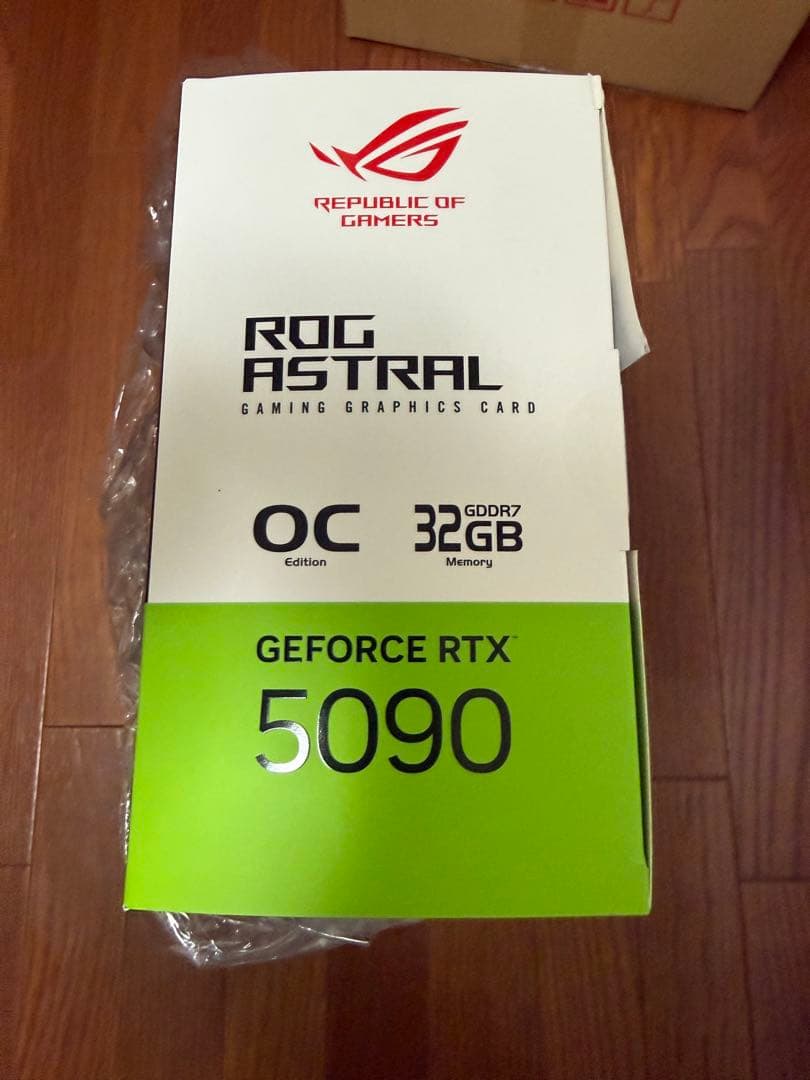 【新品未開封】ASUS ROG ASTRAL RTX5090 OC 32GB