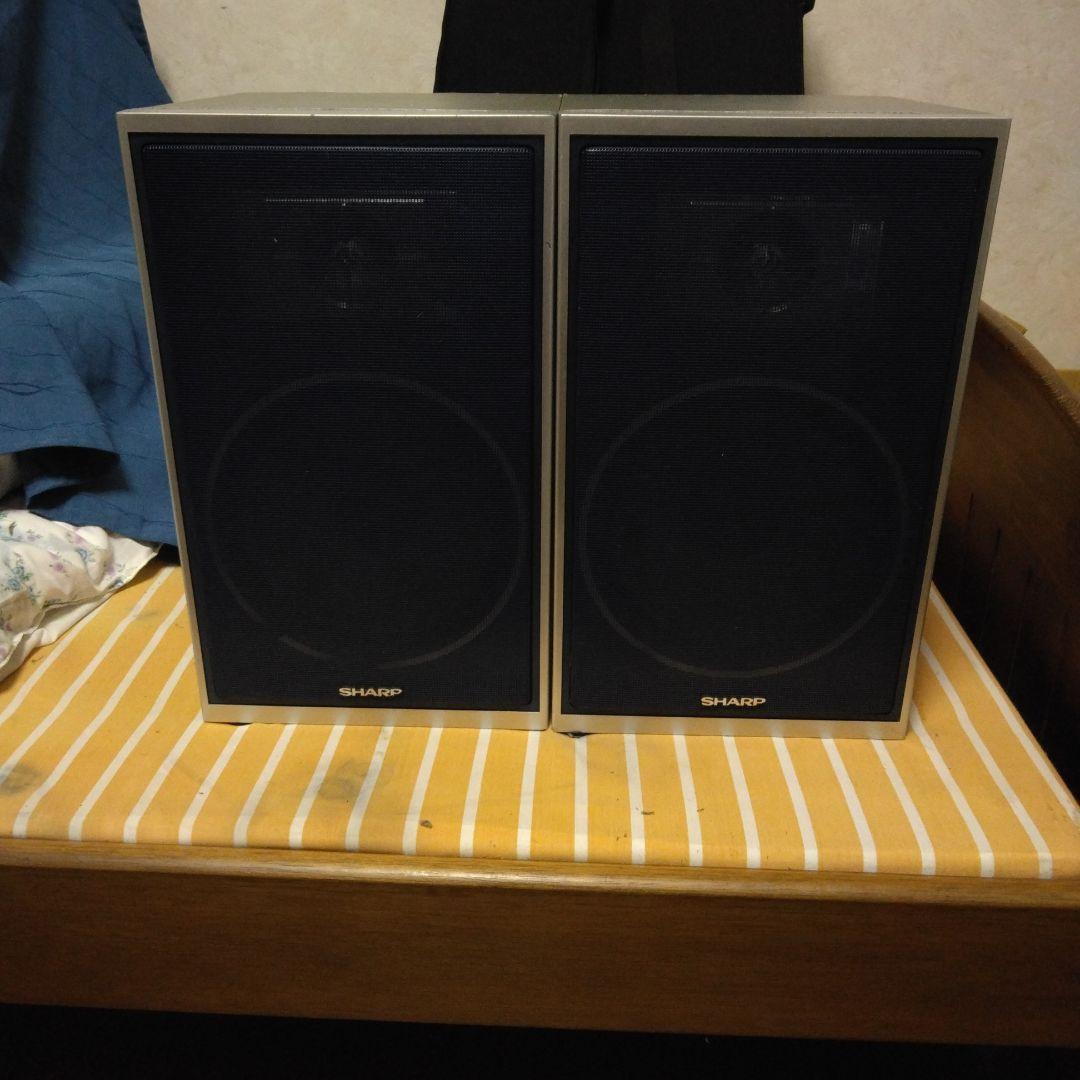 シャープコンポ用スピーカー2個1セット