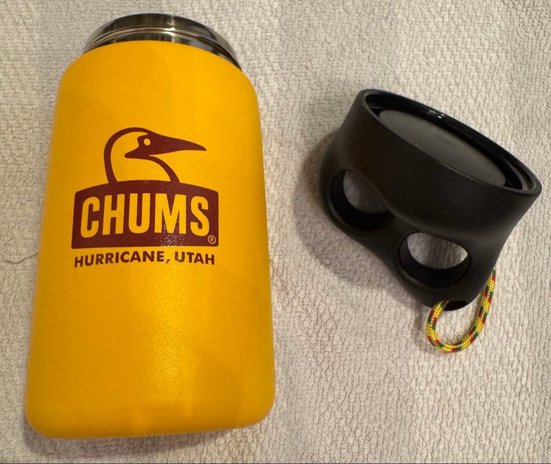 ✨美品・未使用✨ CHUMS ディッシュ カップ カトラリー ステンレスボトル