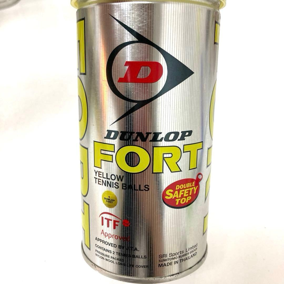3528-R DUNLOP テニスボール FORT 20缶まとめて 未開封