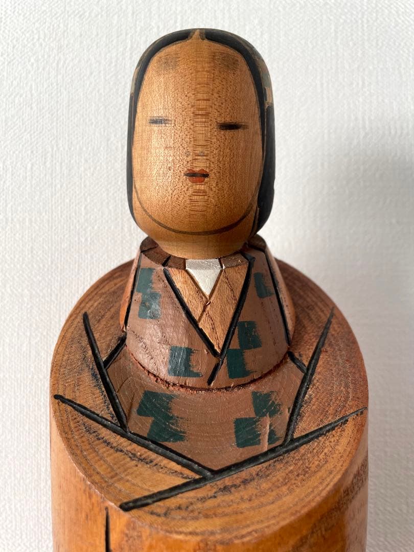 能面 こけし kokeshi 人形 工芸品 和 歌舞伎 能楽 伝統 清樹 美しい