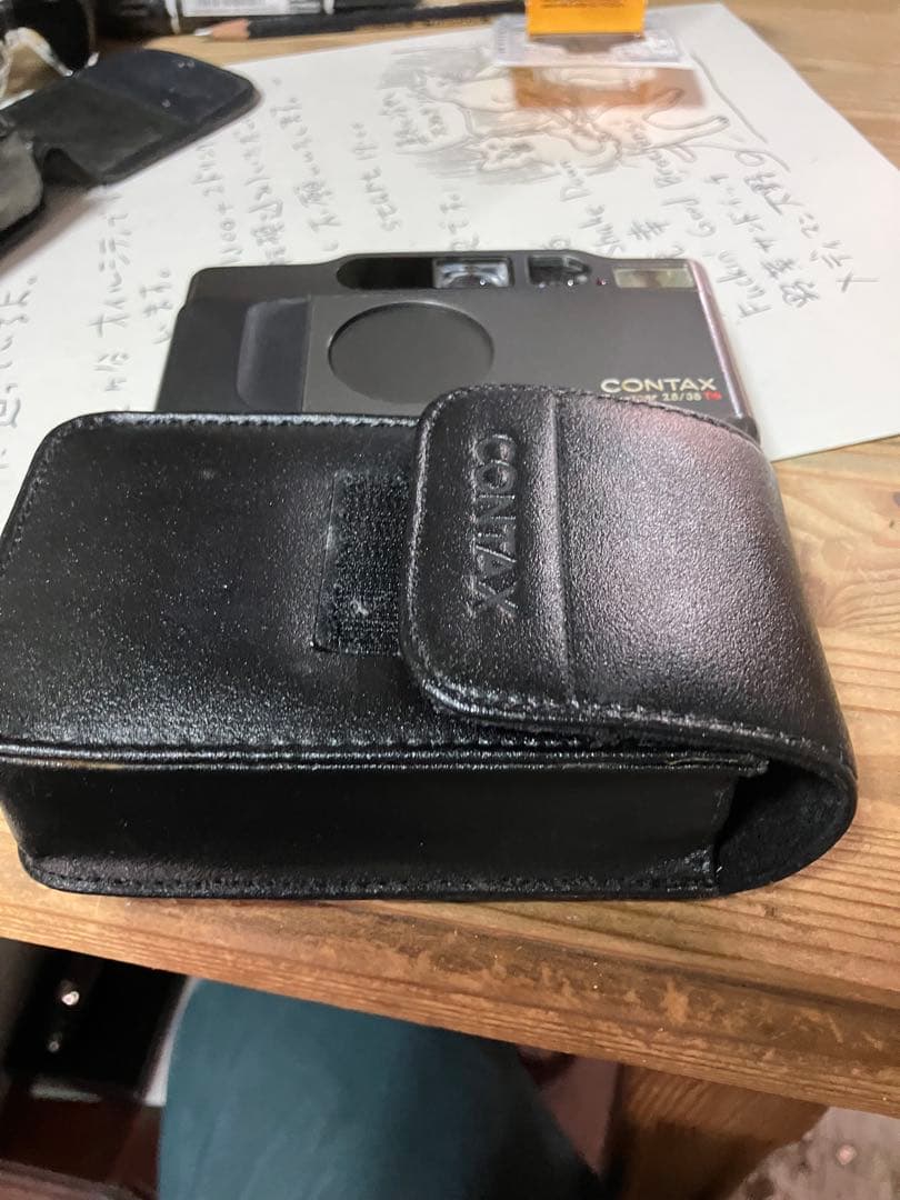 ジャンク　CONTAX T2 コンパクトカメラ Titan Silver