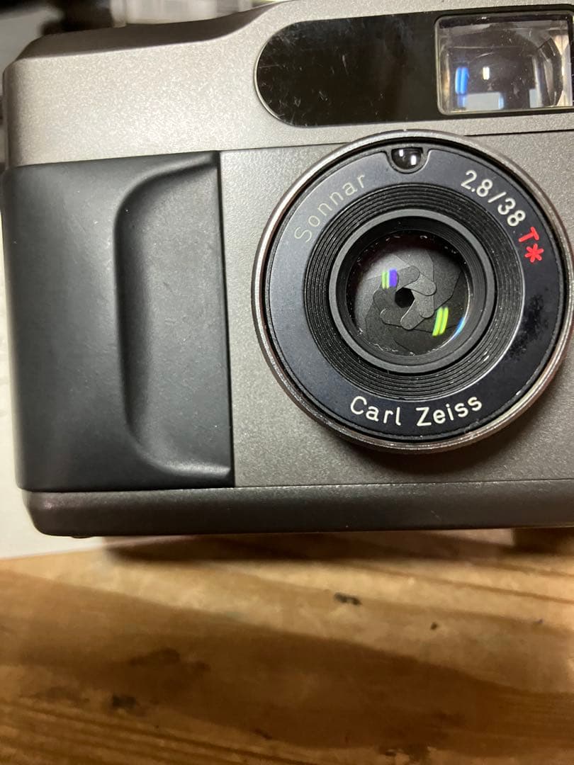 ジャンク　CONTAX T2 コンパクトカメラ Titan Silver