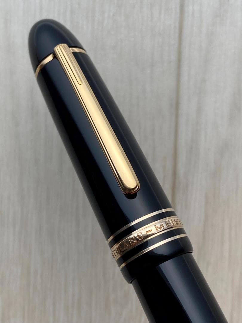 超美品 モンブラン 149 18K (EF) 極細750 万年筆 インク・付属品