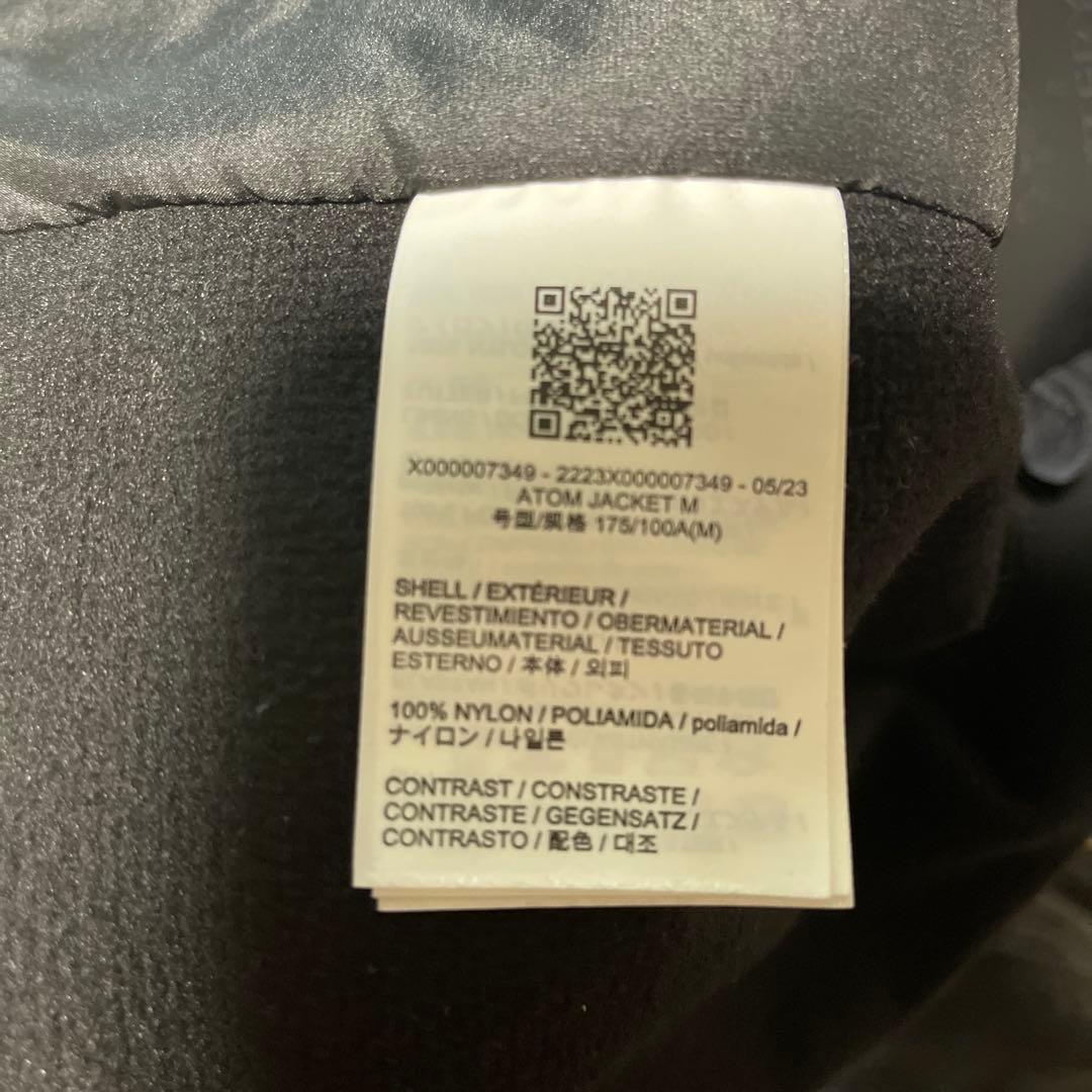 ARC'TERYX アークテリクス アトムジャケット Mサイズ