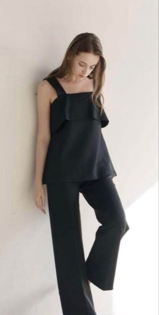 carla カーラ　ビラクビスチェトップス ブラック