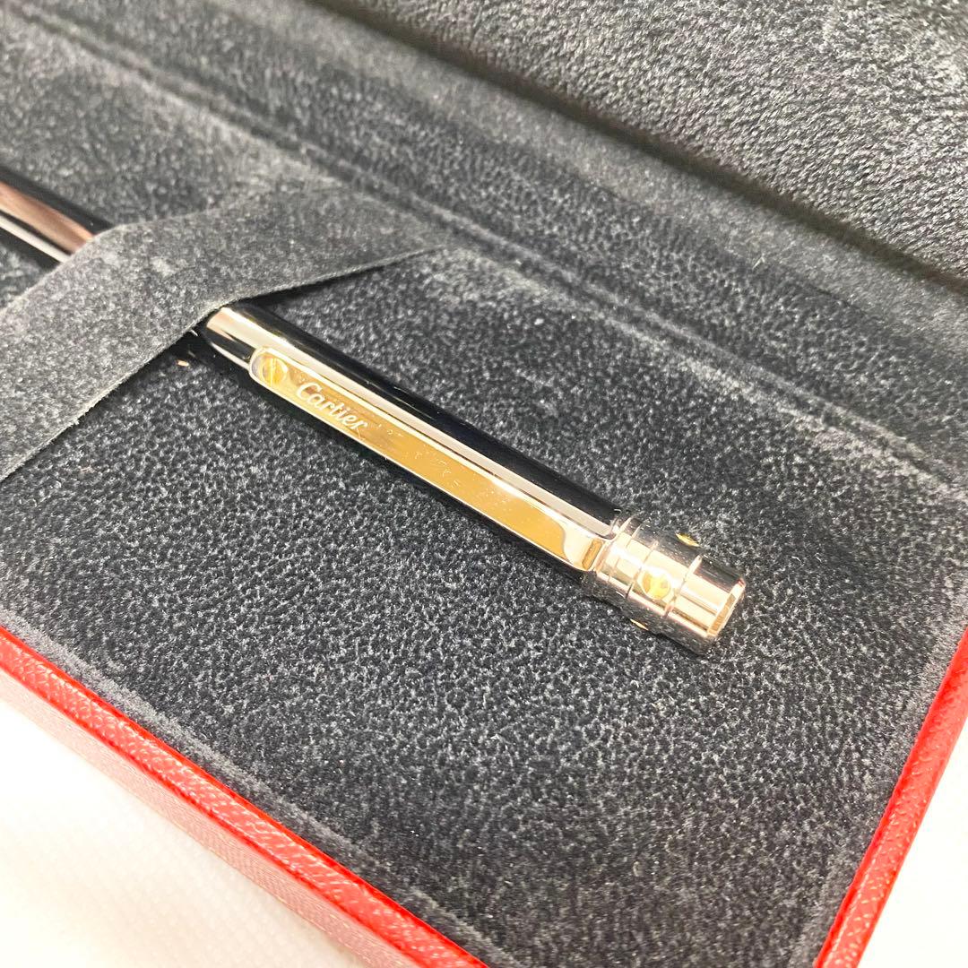 【美品】Cartier カルティエ サントス ドゥ カルティエ ボールペン
